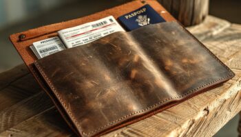 Rangez vos documents de bord dans un porte-papiers en cuir