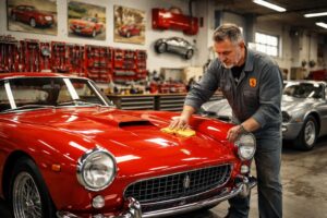 confiez l'entretien de vos véhicules de collection à un artisan carrossier expert en ferrari et restauration d'époque pour un soin authentique et passionné.