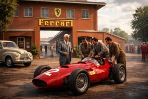 découvrez l'histoire passionnante de ferrari, depuis les débuts d'enzo ferrari à maranello, son lien avec fiat, jusqu'à la création emblématique de la scuderia ferrari.