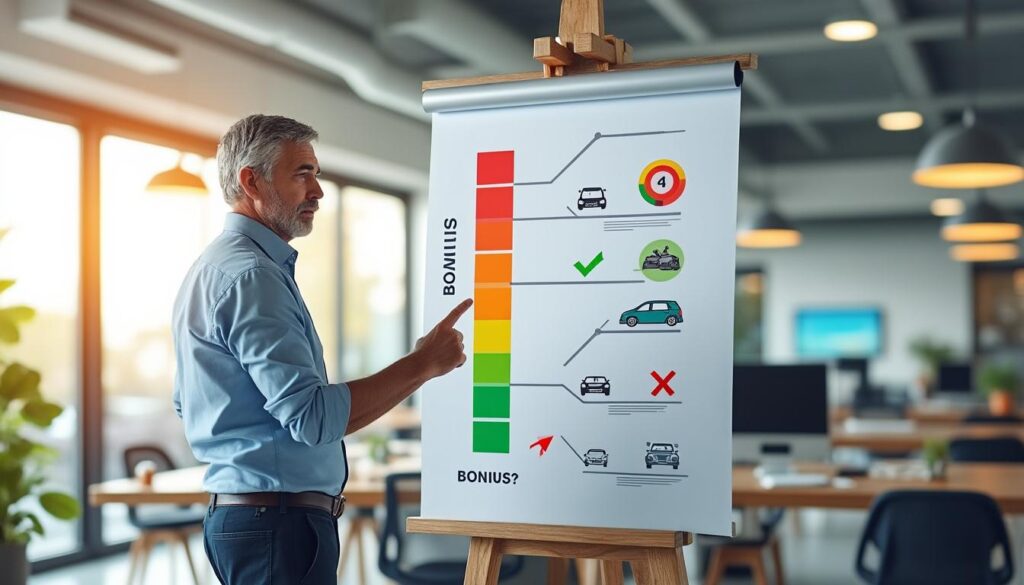 découvrez le fonctionnement du bonus-malus expliqué simplement pour mieux comprendre comment il impacte vos tarifs d'assurance automobile.
