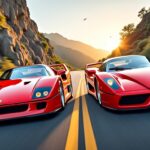 découvrez le duel emblématique entre la ferrari f40 et la f50, deux icônes de l'automobile sportive, et explorez leurs performances, design et héritage légendaire.